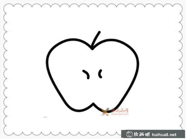 蘋果簡(jiǎn)筆畫圖片大全(10)