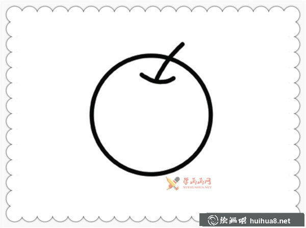 蘋果簡(jiǎn)筆畫圖片大全(12)