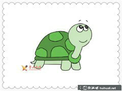 16幅彩色小烏龜簡(jiǎn)筆畫展示