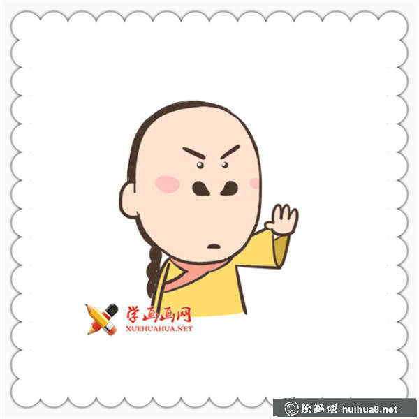 搞笑簡(jiǎn)筆畫(huà)爾康表情包(2)