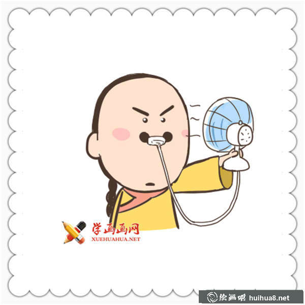 搞笑簡(jiǎn)筆畫(huà)爾康表情包(6)