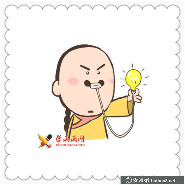 搞笑簡(jiǎn)筆畫(huà)爾康表情包(5)