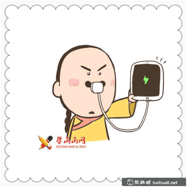 搞笑簡(jiǎn)筆畫(huà)爾康表情包(3)
