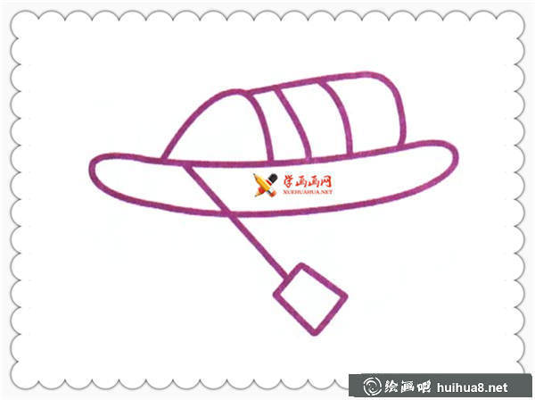 簡(jiǎn)筆畫烏篷船圖片4幅(2)