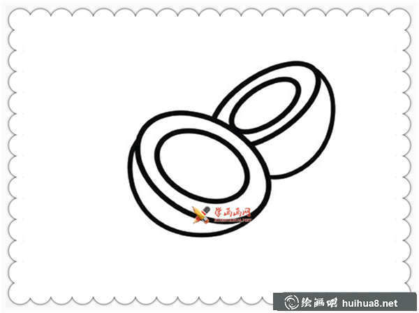 椰子簡筆畫圖片12幅(11)