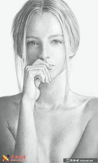 一組國外人物素描欣賞(16)