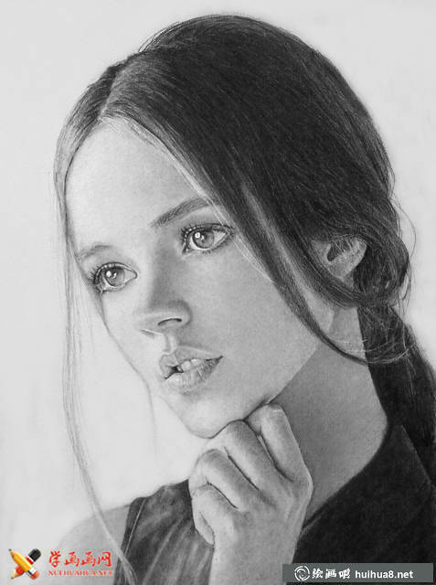一組國外人物素描欣賞(18)