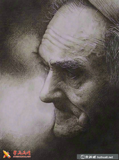 一組國外人物素描欣賞(21)