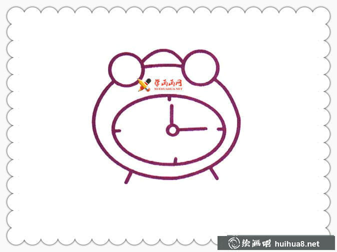 簡(jiǎn)筆畫鬧鐘圖片(1)