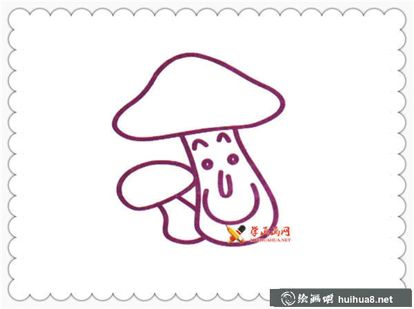 蘑菇簡筆畫圖片大全(4)