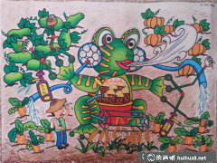 農(nóng)業(yè)青蛙機(jī)器人科幻畫卷