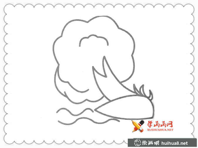 17幅簡(jiǎn)單漂亮的風(fēng)景簡(jiǎn)筆畫圖片(9)