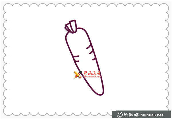 胡蘿卜簡筆畫圖片大全(3)
