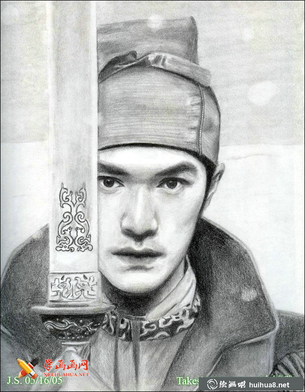 金城武素描畫大全(6)