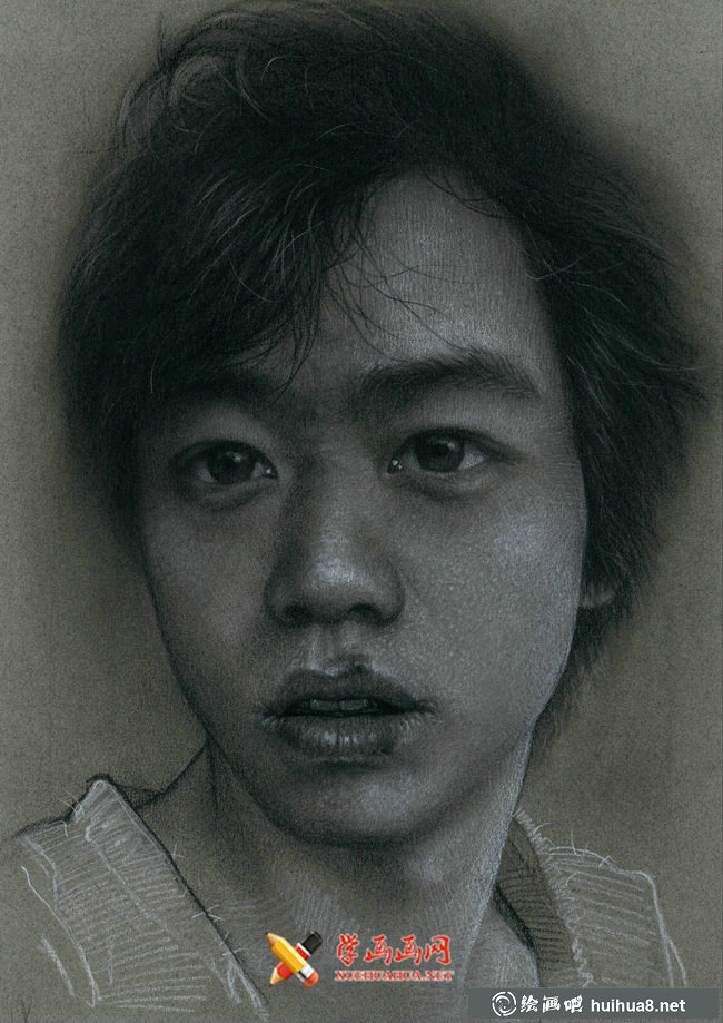 韓國青年畫家JW-Jeong的人物素描肖像畫欣賞(5)