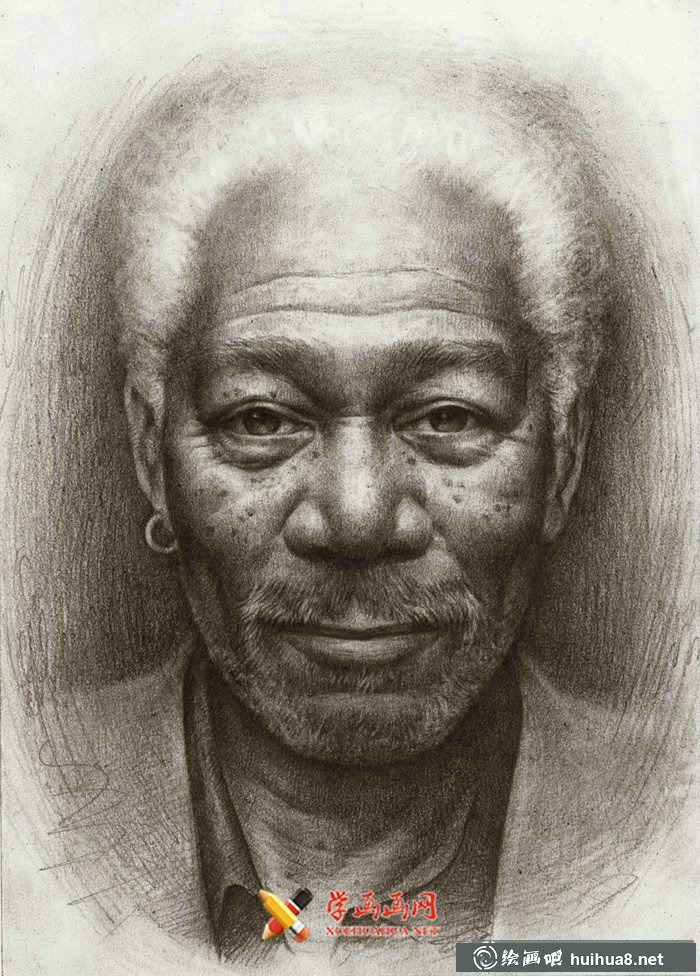 韓國青年畫家JW-Jeong的人物素描肖像畫欣賞(9)