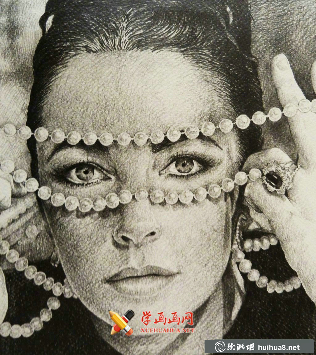 伊麗莎白泰勒素描畫(3)