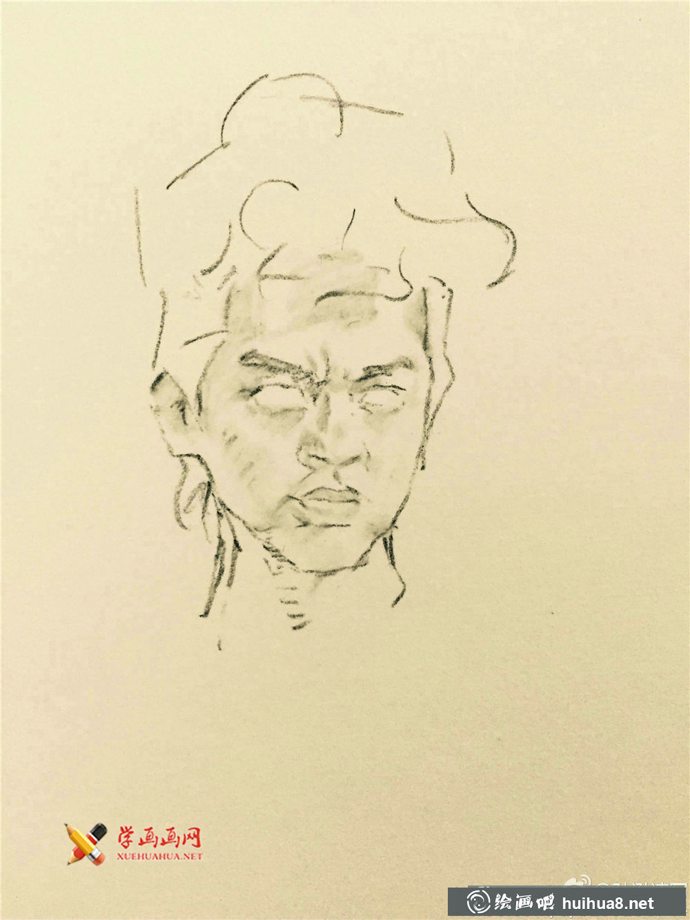 惡棍天使鄧超速寫步驟(1)