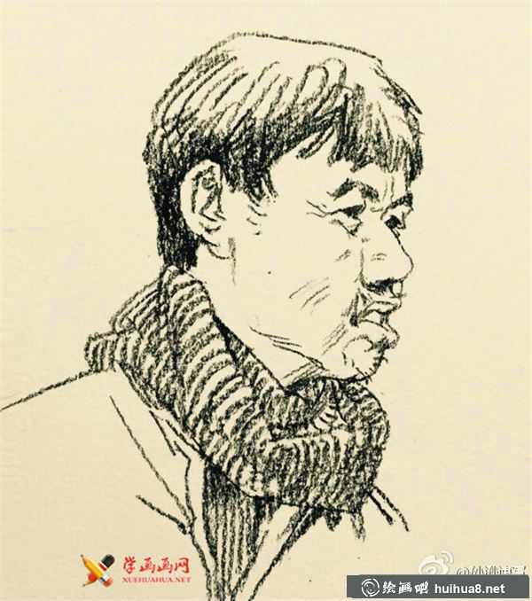 人物頭部速寫素材圖片(3)