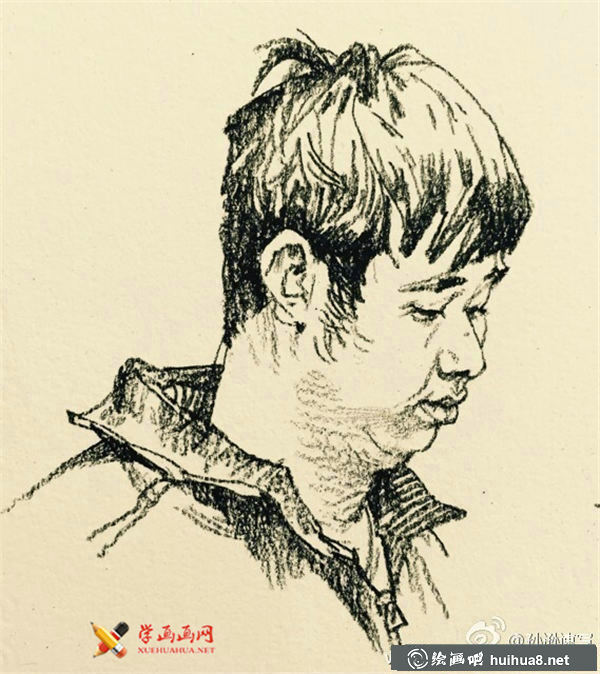 人物頭部速寫素材圖片(5)