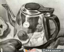 九幅不銹鋼單體素描范畫賞析