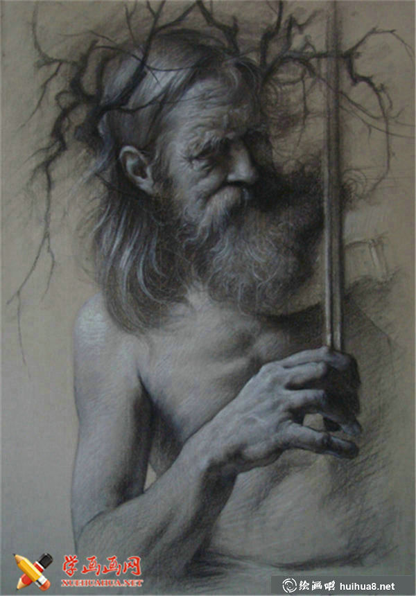 意大利畫家Roberto Ferri人體素描作品欣賞(2)