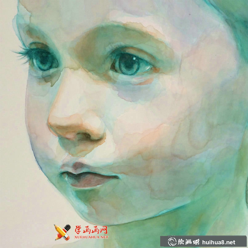 水彩畫(huà)欣賞:Ali Cavanaugh筆下的兒童(2)