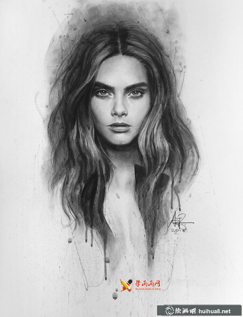 Artgerm素描畫欣賞