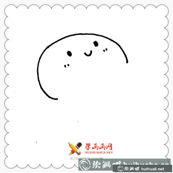 晚安小人簡(jiǎn)筆畫圖片(2)