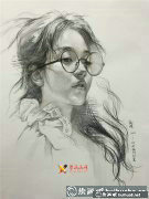 杭州羽翼畫室楊煌素描美女圖片集