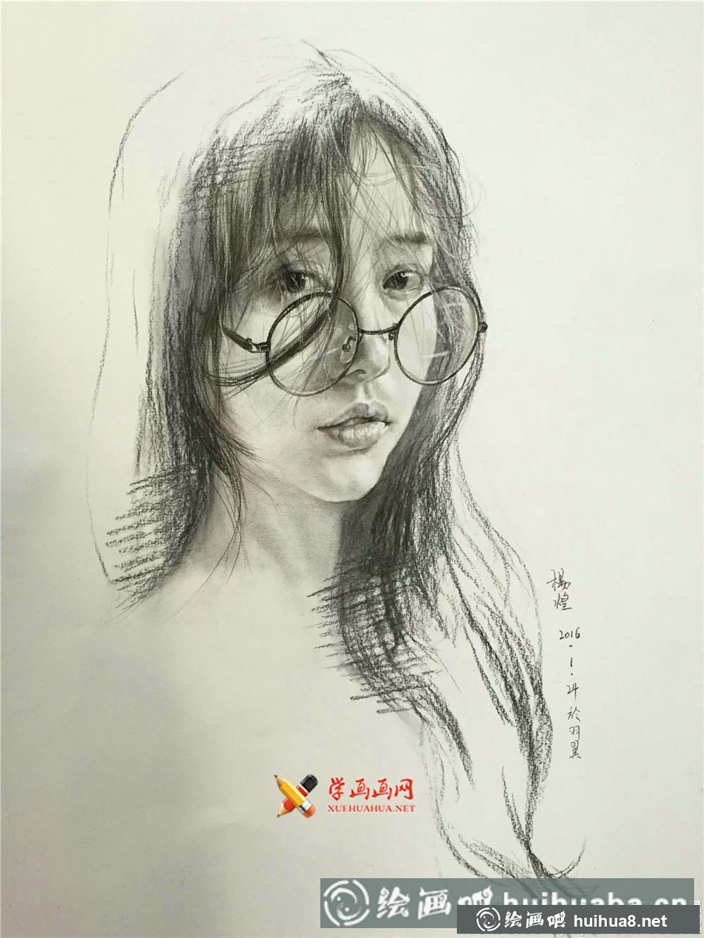 美女素描圖片集