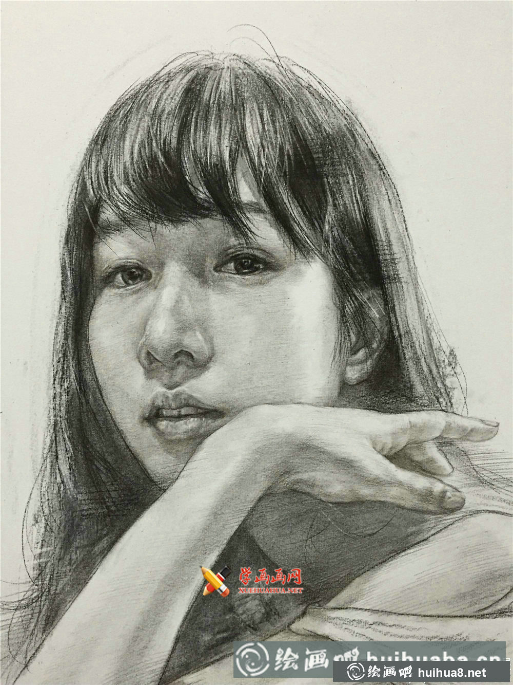 美女素描圖片集