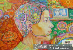 中學(xué)科幻畫人造大腦圖片賞析
