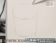 素描不銹鋼茶缸教程及動(dòng)畫(huà)展示