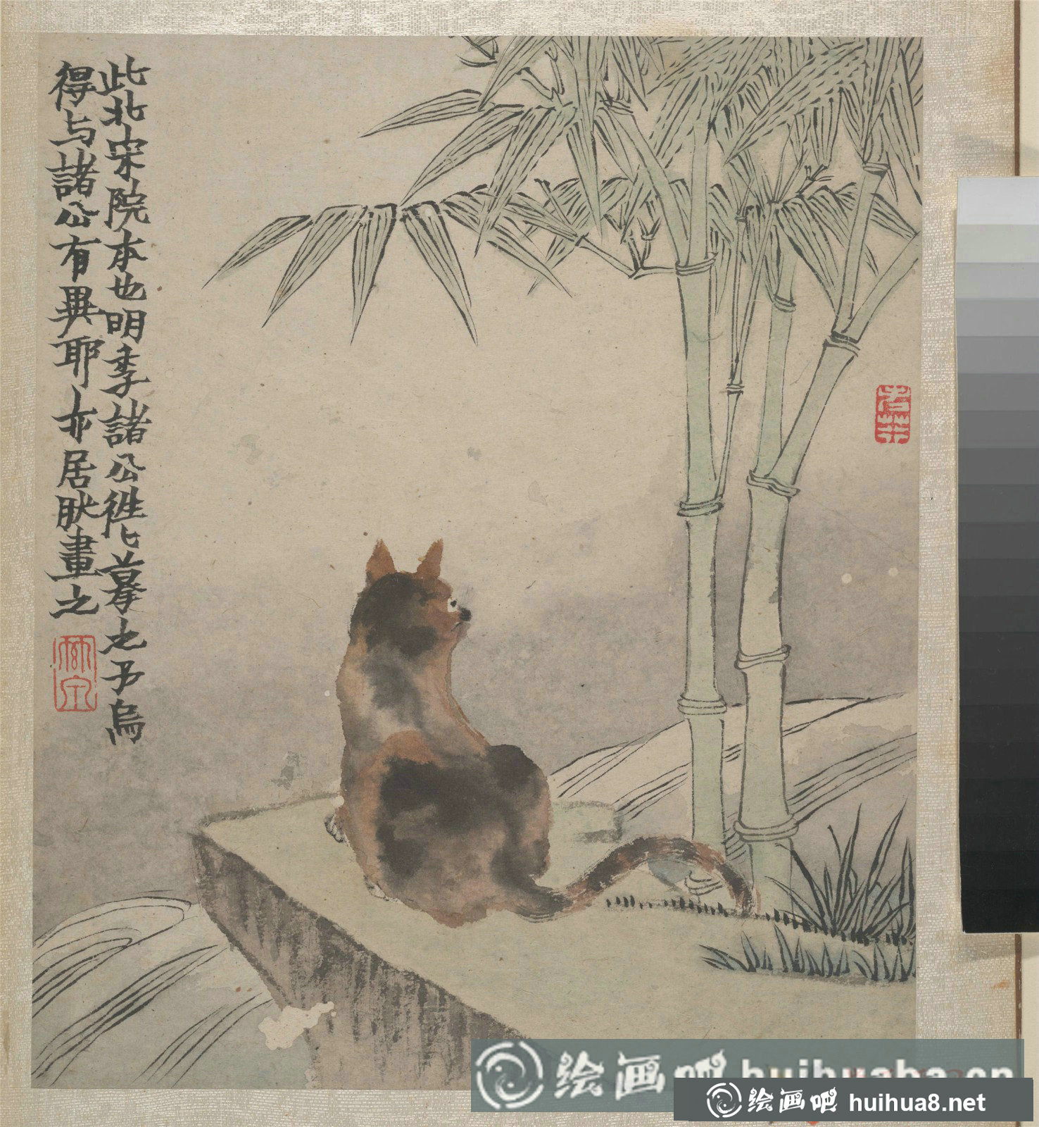 金農(nóng)《墨戲圖冊》高清繪畫欣賞(3)