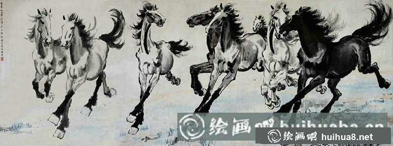 駿馬圖