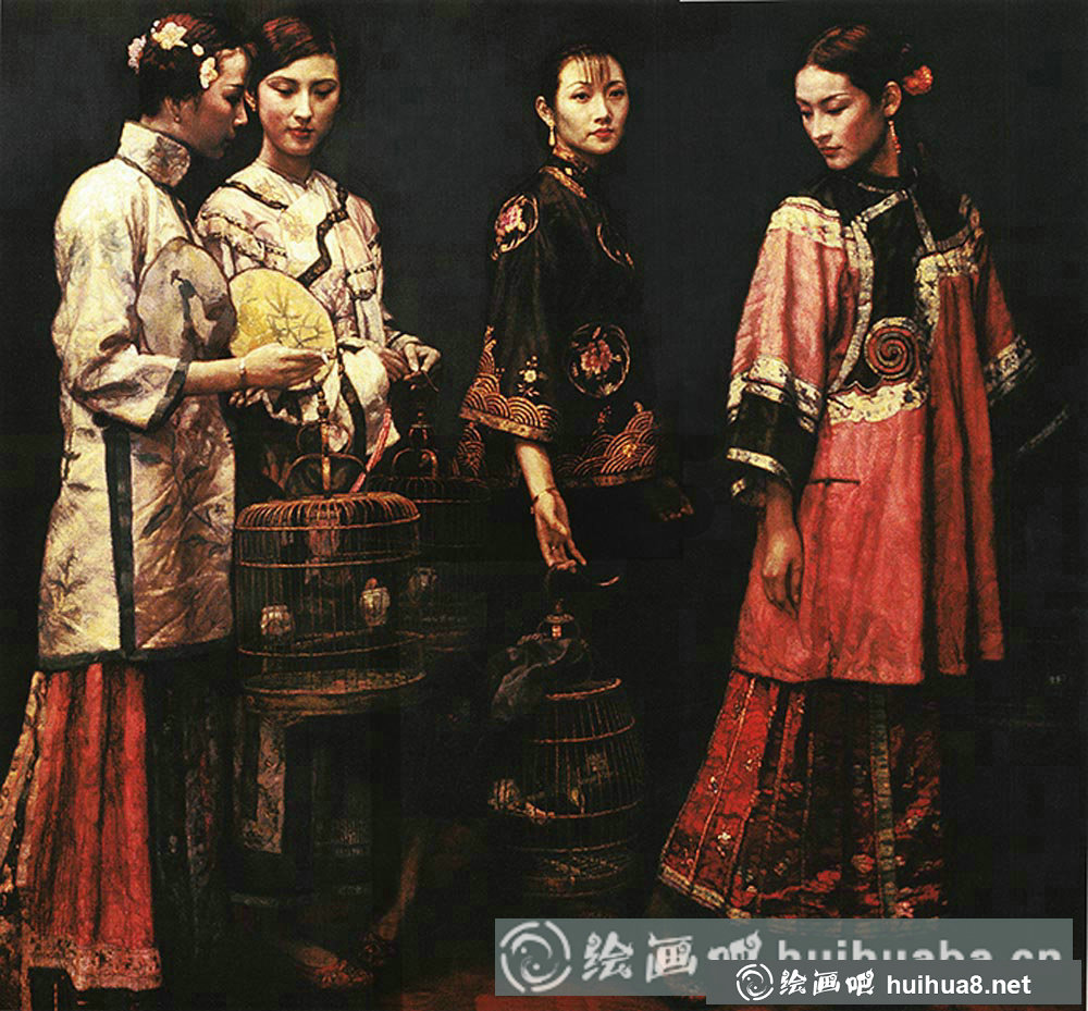陳逸飛《麗人行》