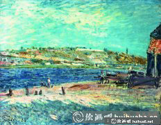 油畫魅力西斯萊河堤藝術(shù)