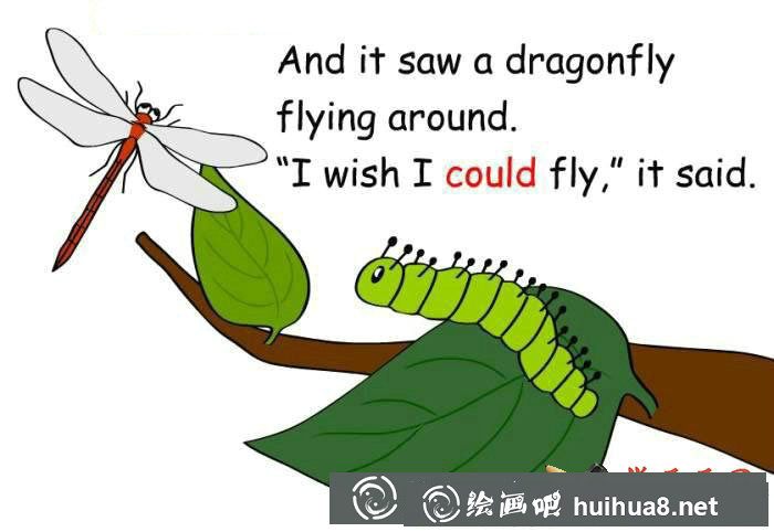 毛毛蟲(chóng)簡(jiǎn)筆畫(huà)圖片_毛毛蟲(chóng)涂色卡(1)