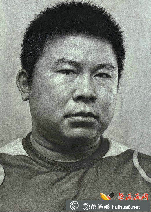 劉斌素描頭像14