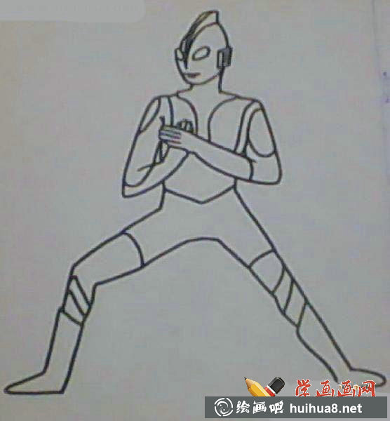 奧特曼簡筆畫