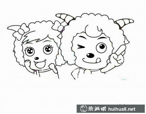 美羊羊喜羊羊圖片