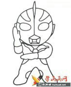 兒童繪畫樂趣多：奧特曼與小怪獸簡筆畫