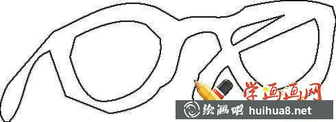 兒童學(xué)畫畫_眼鏡簡(jiǎn)筆畫圖片