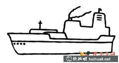 輪船軍艦簡筆畫圖片薈萃