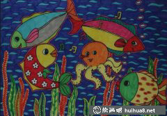 奇妙海底兒童畫作精選集