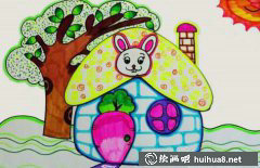 兒童創(chuàng)意兔子畫作集錦