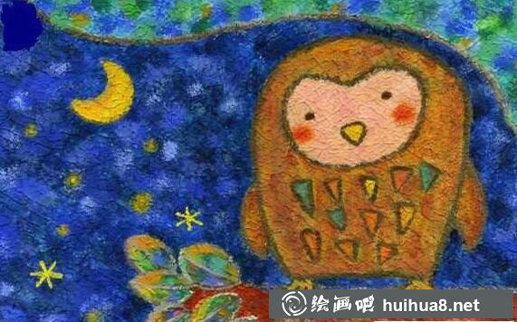 兒童油畫棒作品4