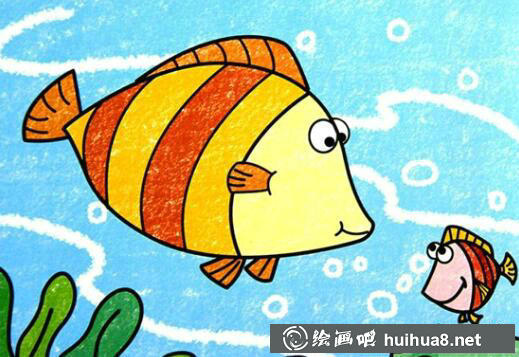 兒童油畫棒作品9