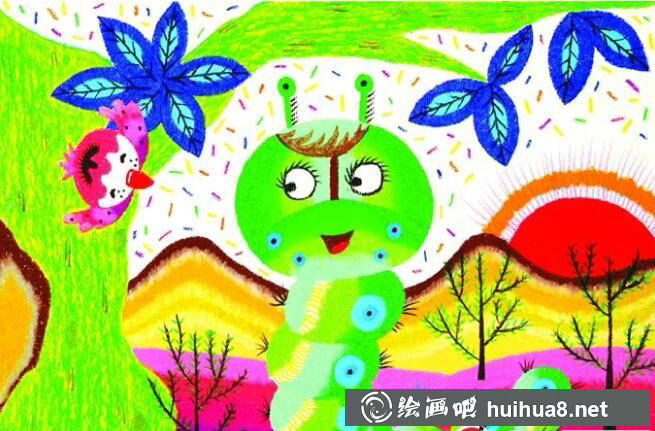 兒童油畫棒作品11